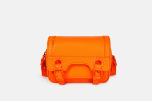 Pampas orange bag spring colour