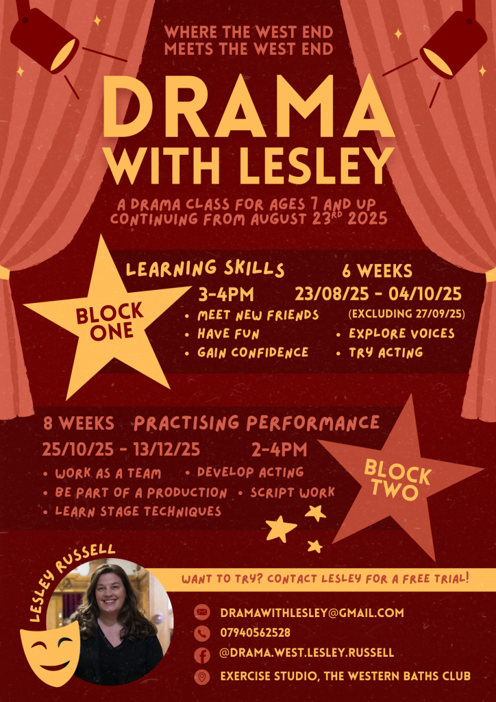 drama classes glasgow west